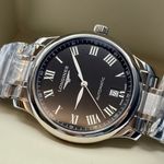 Longines Master Collection L2.628.4.51.6 (2024) - Zwart wijzerplaat 38mm Staal (6/8)