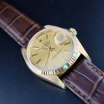 Rolex Datejust 36 16018 (Unknown (random serial)) - Champagne dial 36 mm Yellow Gold case (3/6)