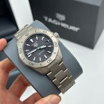 TAG Heuer Aquaracer WBP1180.BF0000 (2023) - Black dial 40 mm Titanium case (7/8)