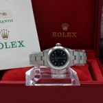 Rolex Oyster Perpetual 67180 (1998) - Blue dial 26 mm Steel case (3/7)