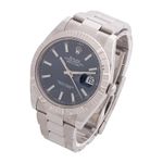 Rolex Datejust 41 126334 (2025) - Blauw wijzerplaat 41mm Staal (2/4)