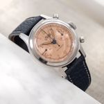 Minerva Vintage 1335 (1940) - Pink dial 34 mm Unknown case (2/8)