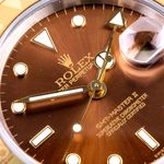 Rolex GMT-Master II 16713 (1999) - Bronze dial 40 mm Gold/Steel case (2/8)