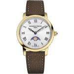 Frederique Constant Slimline Moonphase FC-206RS1S5 (2025) - Zilver wijzerplaat 30mm Staal (1/1)