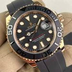 Rolex Yacht-Master 40 116655 (2019) - Black dial 40 mm Rose Gold case (5/8)