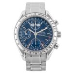 Omega Speedmaster Day Date 3523.80.00 (Onbekend (willekeurig serienummer)) - Blauw wijzerplaat 39mm Staal (1/5)