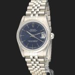 Rolex Datejust 31 68274 (1987) - Blue dial 31 mm Steel case (1/8)