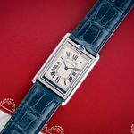 Cartier Tank 2390 (1999) - Zilver wijzerplaat 25mm Staal (2/8)