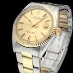 Rolex Datejust 1601 (1971) - Champagne wijzerplaat 36mm Staal (7/8)