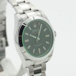 Rolex Milgauss 116400GV (Onbekend (willekeurig serienummer)) - Zwart wijzerplaat 40mm Staal (4/8)