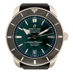 Breitling Superocean Heritage II 42 AB2010121L1S1 (2023) - Groen wijzerplaat 42mm Staal (1/8)