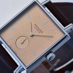 NOMOS Tetra 491 (Unknown (random serial)) - Pink dial 30 mm Steel case (3/6)