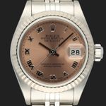 Rolex Lady-Datejust 79174 (2000) - Roze wijzerplaat 26mm Staal (2/8)