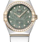 Omega Constellation 131.25.28.60.60.001 (2026) - Green dial 28 mm Gold/Steel case (1/1)