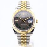 Rolex Datejust 41 126333 (2020) - Grey dial 41 mm Gold/Steel case (1/2)