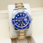 Rolex Submariner Date 116613LB (2017) - Blue dial 40 mm Gold/Steel case (6/8)