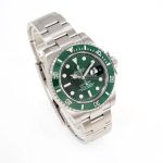 Rolex Submariner Date 116610LV (2010) - Green dial 40 mm Steel case (4/8)