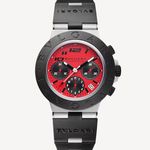 Bulgari Bulgari 103701 (2022) - Red dial 40 mm Steel case (1/5)