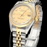 Rolex Lady-Datejust 69173G (1993) - 26 mm Gold/Steel case (7/8)