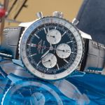 Breitling Navitimer 1 B01 Chronograph AB0138211B1P1 (2020) - Zwart wijzerplaat 43mm Staal (2/8)