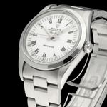 Rolex Air-King 14000 (1994) - White dial 34 mm Steel case (6/7)