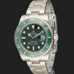 Rolex Submariner Date 116610LV (2020) - Groen wijzerplaat 40mm Staal (1/8)