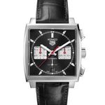 TAG Heuer Monaco CBL2113.FC6177 (2024) - Zwart wijzerplaat 39mm Staal (1/1)