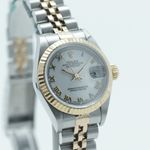 Rolex Lady-Datejust 69173 (1994) - Wit wijzerplaat 26mm Goud/Staal (4/8)