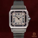 Cartier Santos Galbée 1564 (Unknown (random serial)) - 29 mm Steel case (2/8)