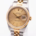 Rolex Datejust 36 16233 (1995) - Goud wijzerplaat 36mm Goud/Staal (2/8)