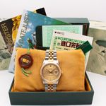 Rolex Datejust 36 16233 (1995) - Goud wijzerplaat 36mm Goud/Staal (8/8)