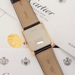 Cartier Tank Solo W5200004 (2018) - Silver dial 35 mm Yellow Gold case (7/8)