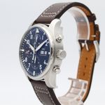 IWC Pilot Chronograph IW377714 (2017) - Blauw wijzerplaat 43mm Staal (3/8)