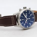 IWC Pilot Chronograph IW377714 (2017) - Blauw wijzerplaat 43mm Staal (4/8)