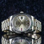 Rolex Day-Date II 218238 (2008) - Champagne dial 41 mm Yellow Gold case (1/8)