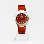 Omega Constellation 131.28.29.20.99.002 (2024) - Red dial 29 mm Gold/Steel case (1/1)