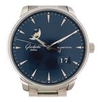 Glashütte Original Senator Excellence 1-36-04-04-02-71 (2024) - Blauw wijzerplaat 42mm Staal (1/8)