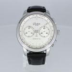 Glashütte Original Senator Chronograph XL 39-34-21-42-04 (2014) - Silver dial 44 mm Steel case (4/8)