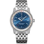 Breitling Navitimer A17325211C1A1 (2023) - Blauw wijzerplaat 38mm Staal (1/1)