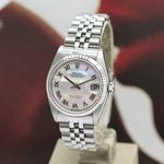Rolex Datejust 31 78274 (2002) - Pearl dial 31 mm Steel case (8/8)
