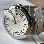 Cartier Ballon Bleu 42mm WSBB0049 (2025) - Zilver wijzerplaat 42mm Staal (4/5)