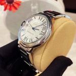Cartier Ballon Bleu 42mm WSBB0049 (2025) - Zilver wijzerplaat 42mm Staal (2/5)