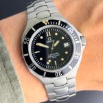 Omega Seamaster 396.1052 (1989) - Zwart wijzerplaat 38mm Staal (2/8)