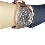 Panerai Luminor Submersible PAM00968 (2021) - Brown dial 47 mm Bronze case (6/8)