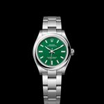 Rolex Oyster Perpetual 31 277200 (2023) - Green dial 31 mm Steel case (1/1)