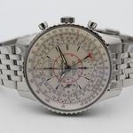 Breitling Montbrillant Datora A21330 (2011) - Silver dial 43 mm Steel case (5/8)