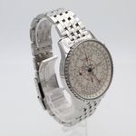 Breitling Montbrillant Datora A21330 (2011) - Silver dial 43 mm Steel case (4/8)