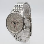 Breitling Montbrillant Datora A21330 (2011) - Silver dial 43 mm Steel case (3/8)