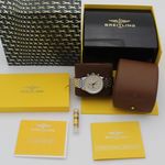 Breitling Montbrillant Datora A21330 (2011) - Silver dial 43 mm Steel case (2/8)