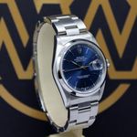 Rolex Datejust 36 16200 (1999) - Blue dial 36 mm Steel case (6/7)
